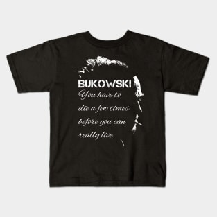 Bukowski t-shirt Kids T-Shirt